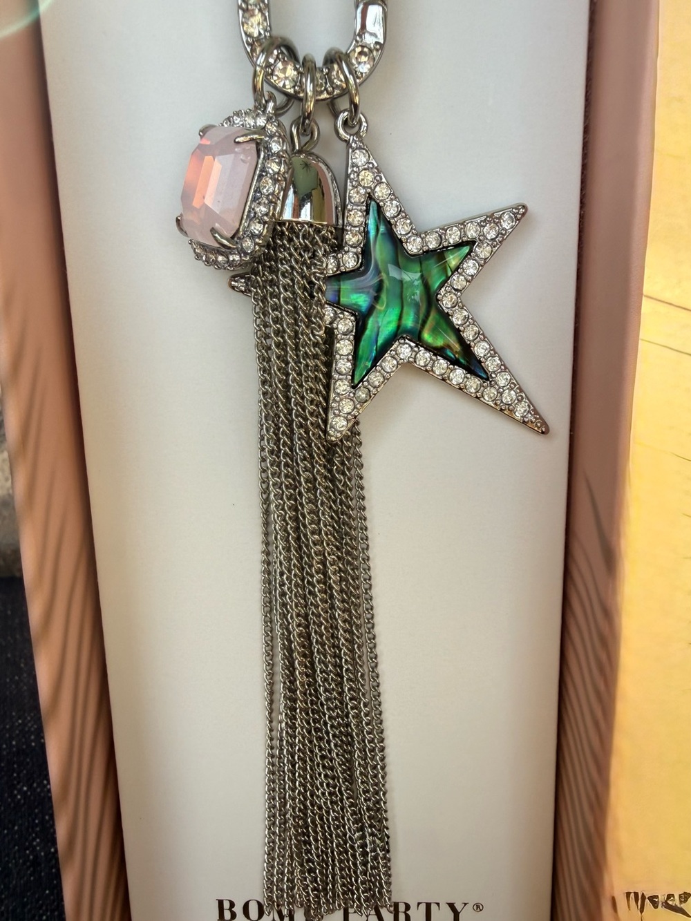 BP Summer 2023 Pendant - Abalone silver star pendant